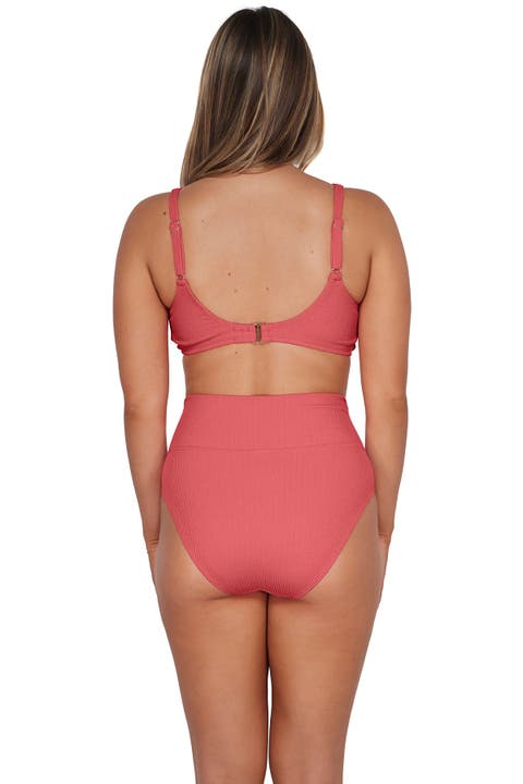Hannah High Waist Bikini Swim Bottoms