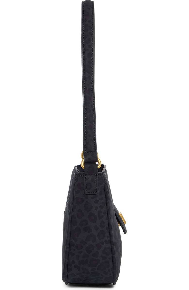Tahari Mini Shoulder Bag, Alternate, color, Black