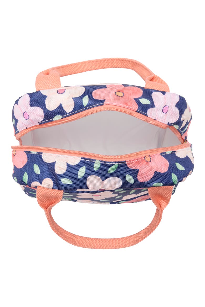 Lunch Tote, Alternate, color, NAVY BOLD FLORAL
