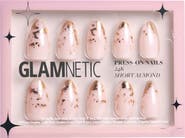 GLAMNETIC Short Almond Press-On Nails Set