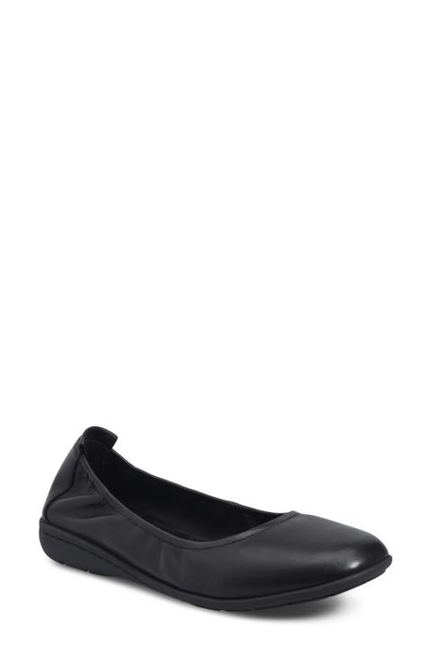 Felicity Leather Flat