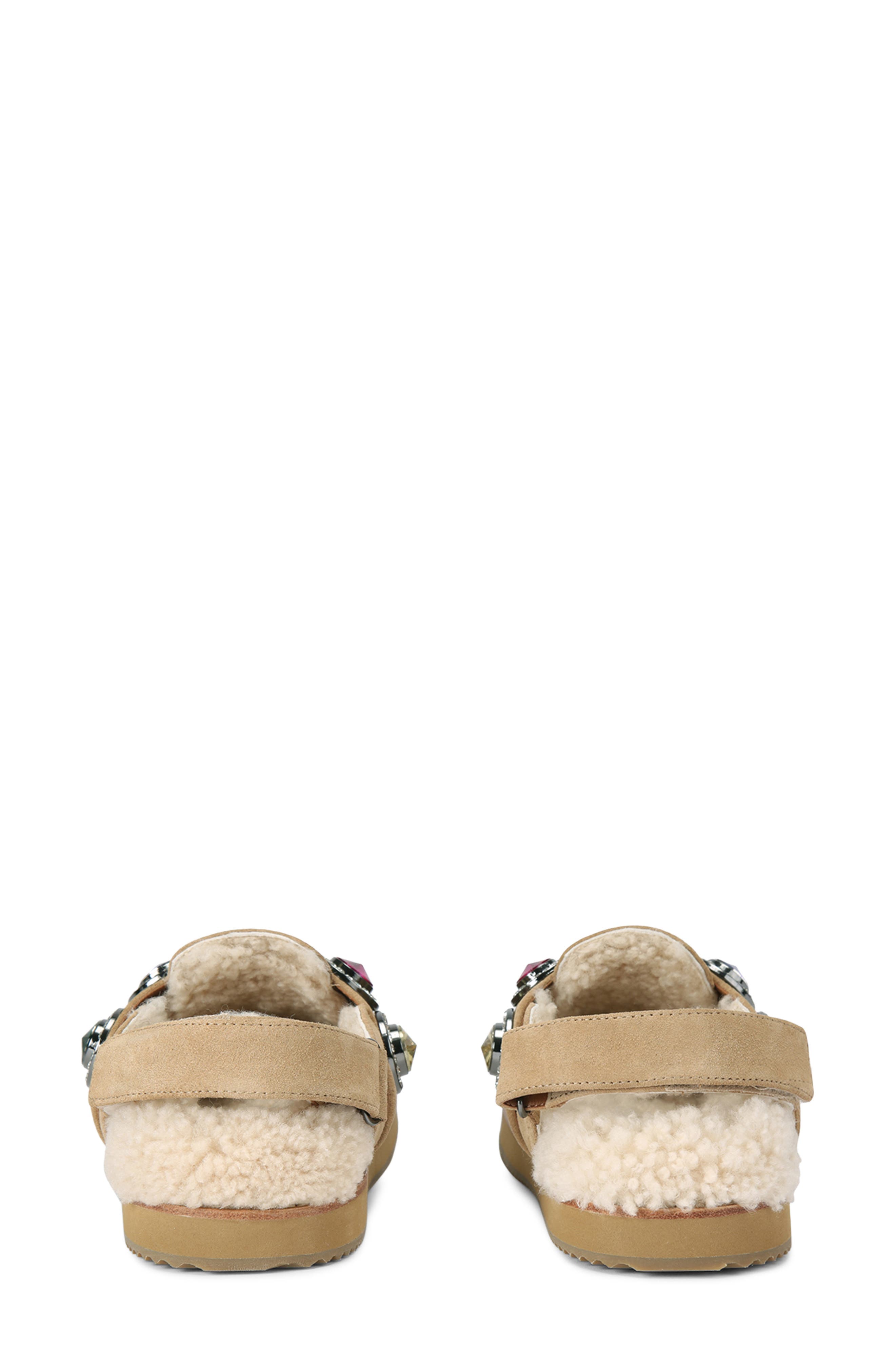 Kurt Geiger London Octavia Genuine Shearling Lined Clog, Alternate, color, 