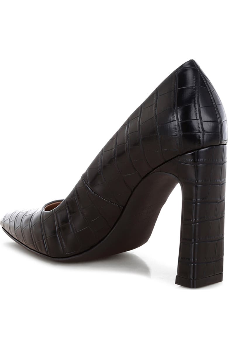 LONDON RAG Scheba Croc Embossed Pump, Alternate, color, Black
