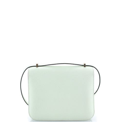 Pre-owned Hermes  Hermes Constance Nm Bag Epsom 18 In Green