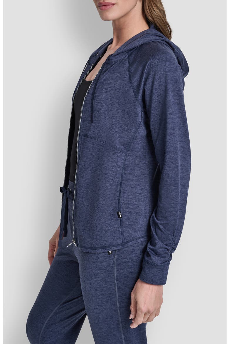 Spacedye Full Zip Hoodie, Alternate, color, PEACOAT SPACEDYE