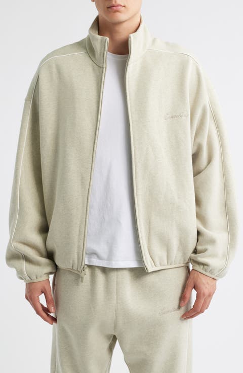 Modern Fit Fleece Track Jacket