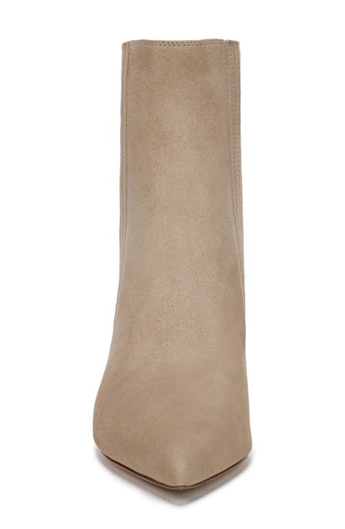 Veronica Beard Lisa 70mm Pointed Toe Bootie In Sand