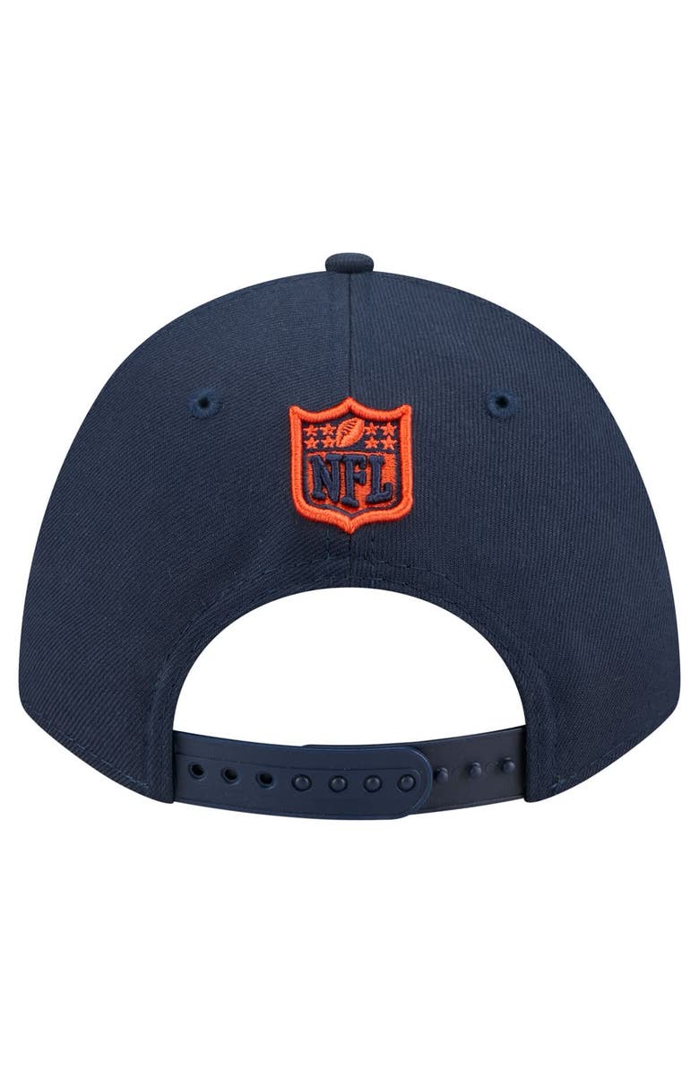 New Era Men's New Era  Navy Chicago Bears Team Collection 9FORTY M-Crown Adjustable Hat, Alternate, color, Navy