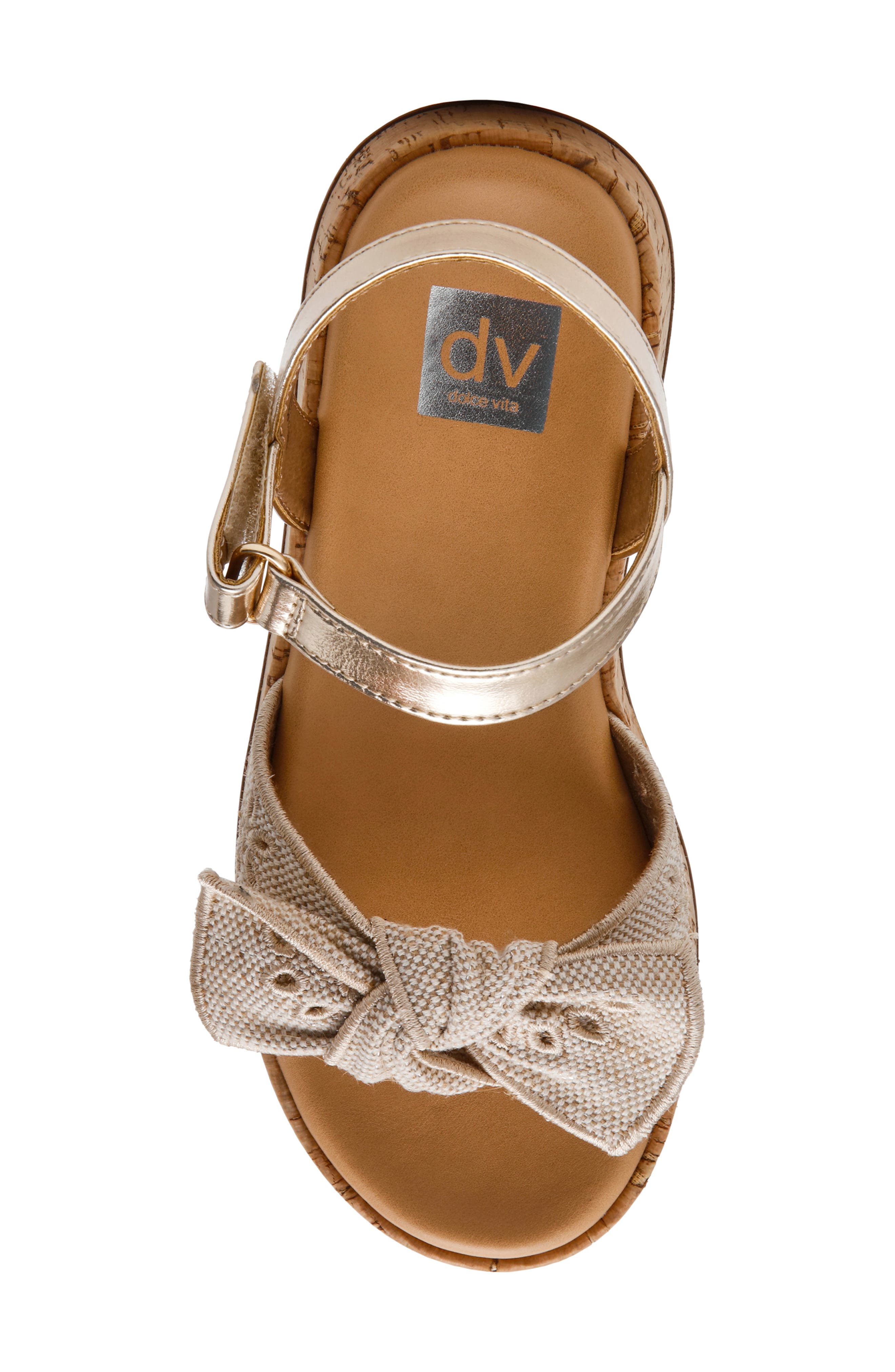 DV by Dolce Vita Soneeya Wedge Sandal, Alternate, color, Natural