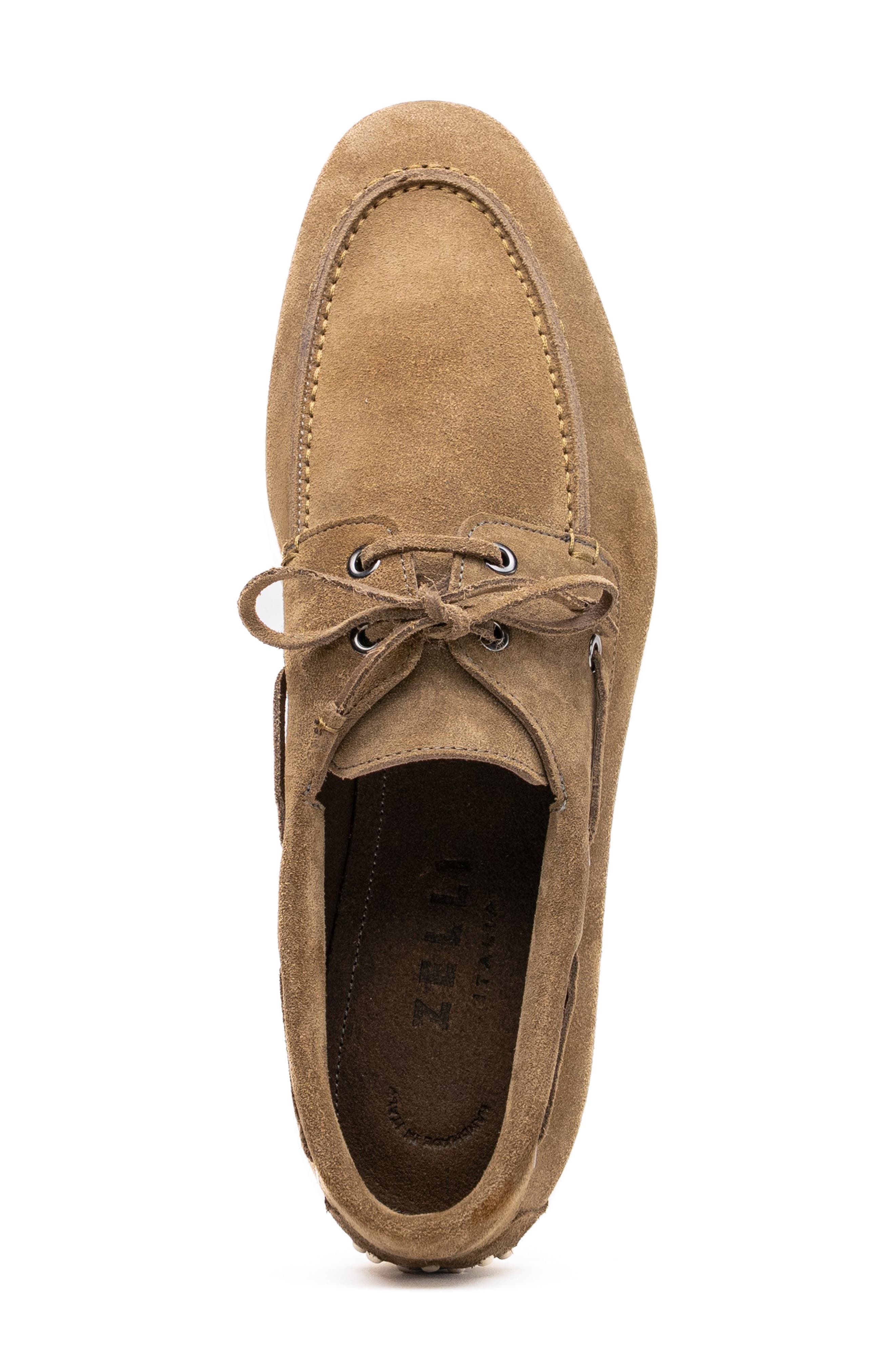 Zelli Italia Venice Suede Boat Shoe, Alternate, color, 