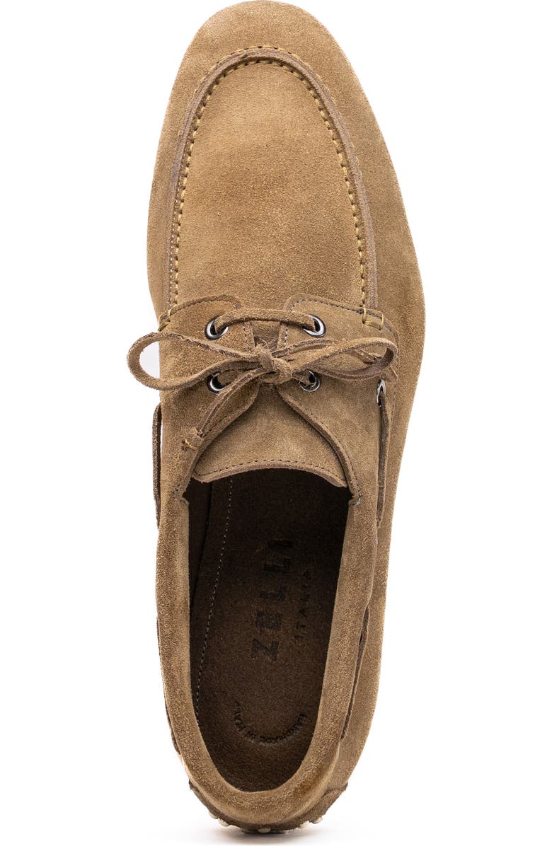 Zelli Italia Venice Suede Boat Shoe, Alternate, color,