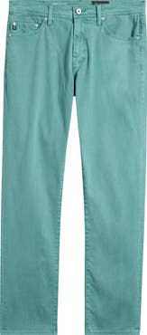 AG Everett Stretch Sateen Slim Straight Pants