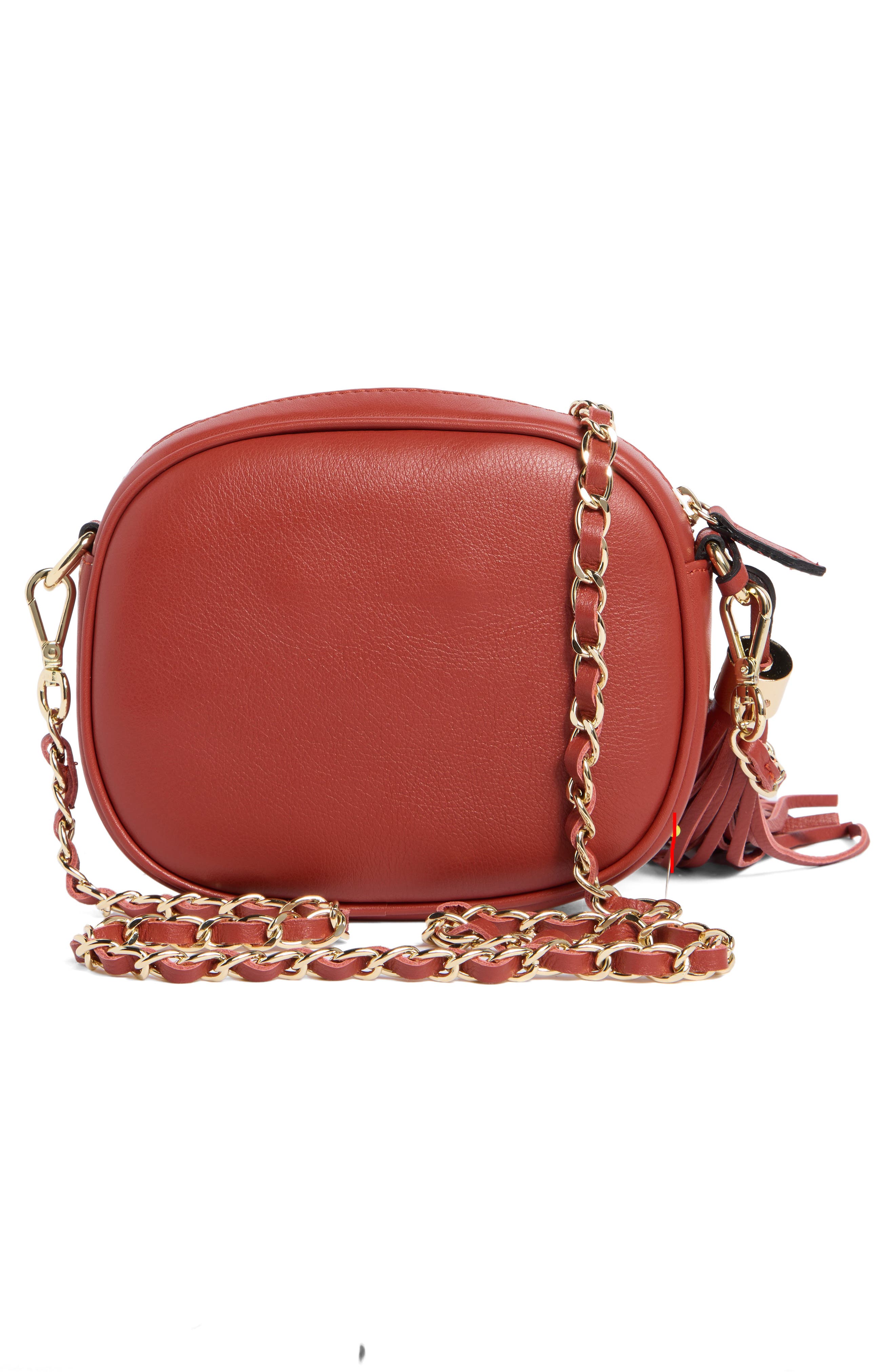 VALENTINO BY MARIO VALENTINO Nina Signature Crossbody Bag, Alternate, color, Rust