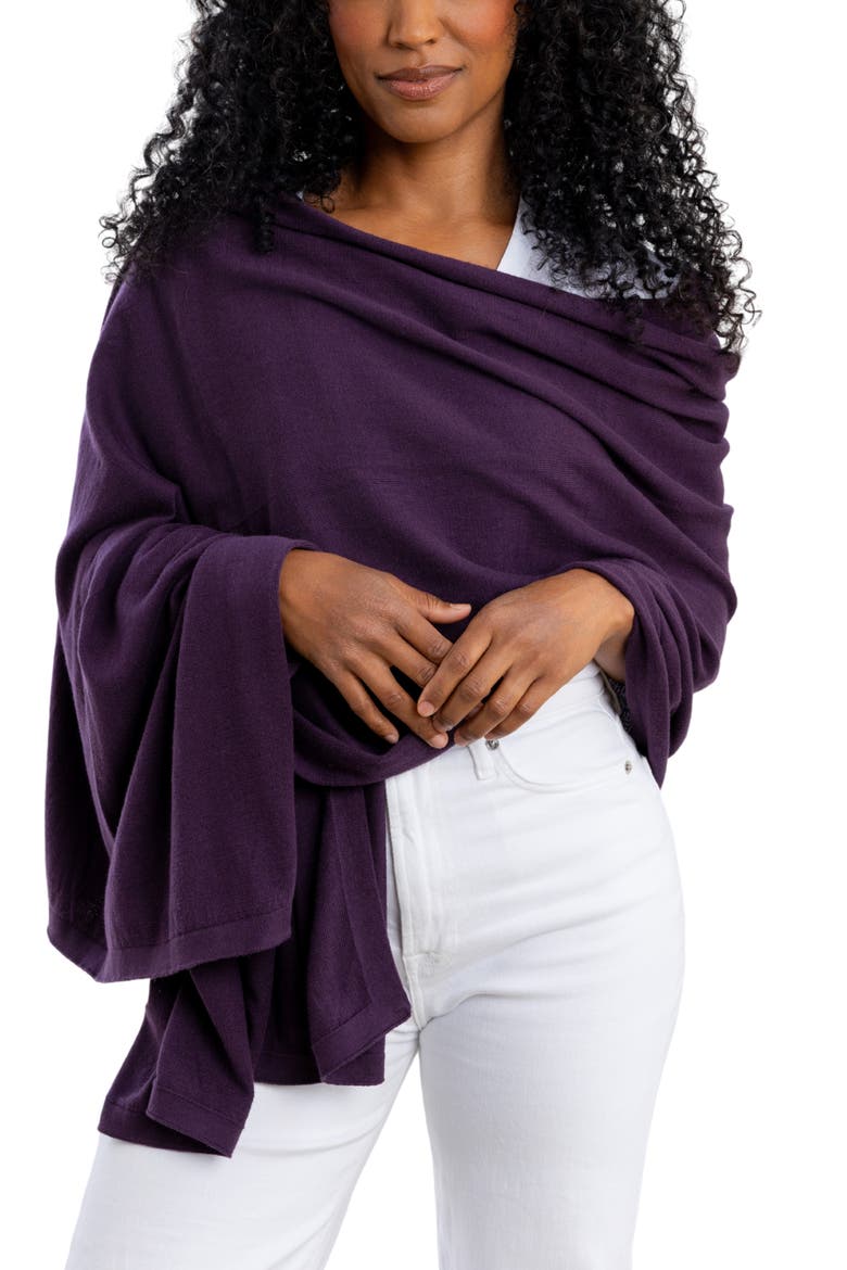 The Dreamsoft Travel Scarf, Main, color, BLACKBERRY