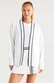 Recess Pickleball x Zella Courtside French Terry Cardigan