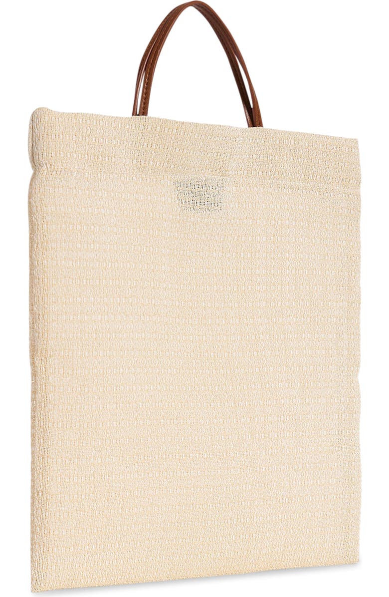 The Row Mini Barn Mesh Tote, Alternate, color, Ivory Ans