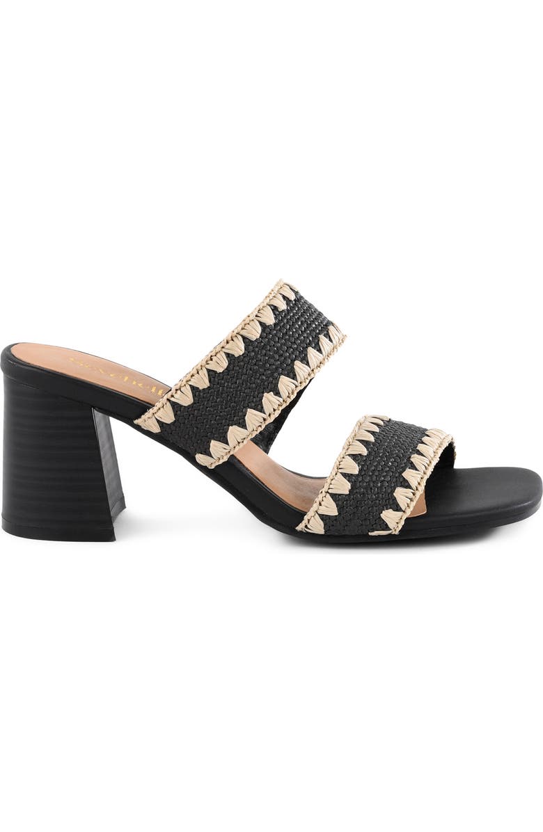 Seychelles Hattie Two-Strap Sandal, Alternate, color, Black