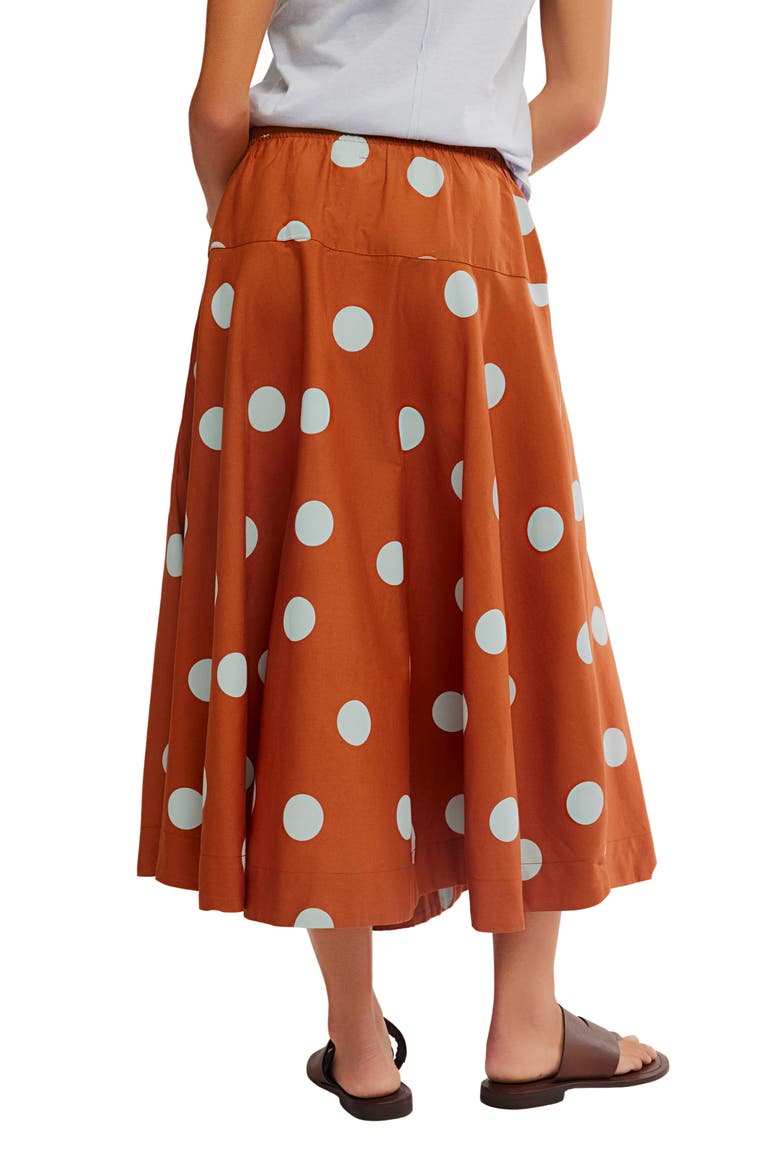 Betty Drop Waist Maxi Skirt, Alternate, color, SUGAR ALMOND COMBO