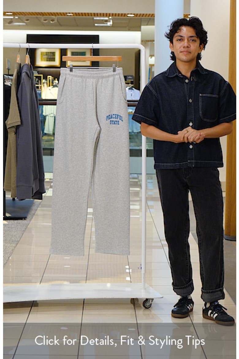 Peaceful Cotton Fleece Sweatpants video