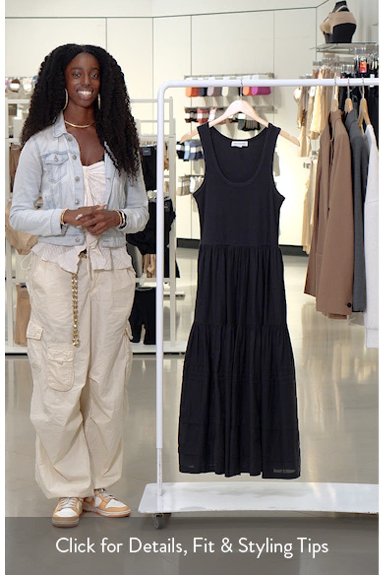 Scoop Neck Midi Dress video