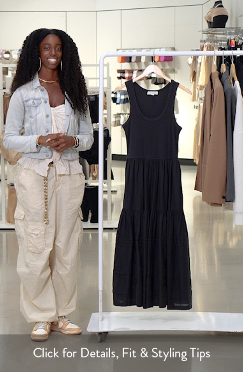 Scoop Neck Midi Dress, sales video thumbnail