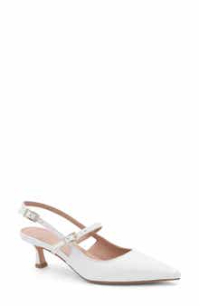 Bruno Magli Luciana Pointed Toe Slingback Pump