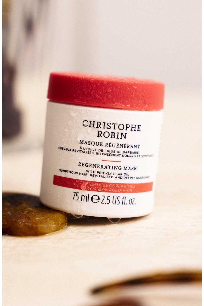 Regenerating Mask with Rare Prickly Pear Seed Oil, Alternate, color, WHITE/ ORANGE