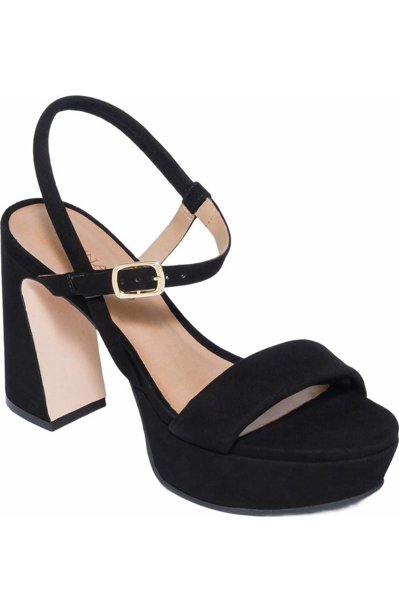 Bernardo Footwear Ventura Platform Sandal, Alternate, color, Black