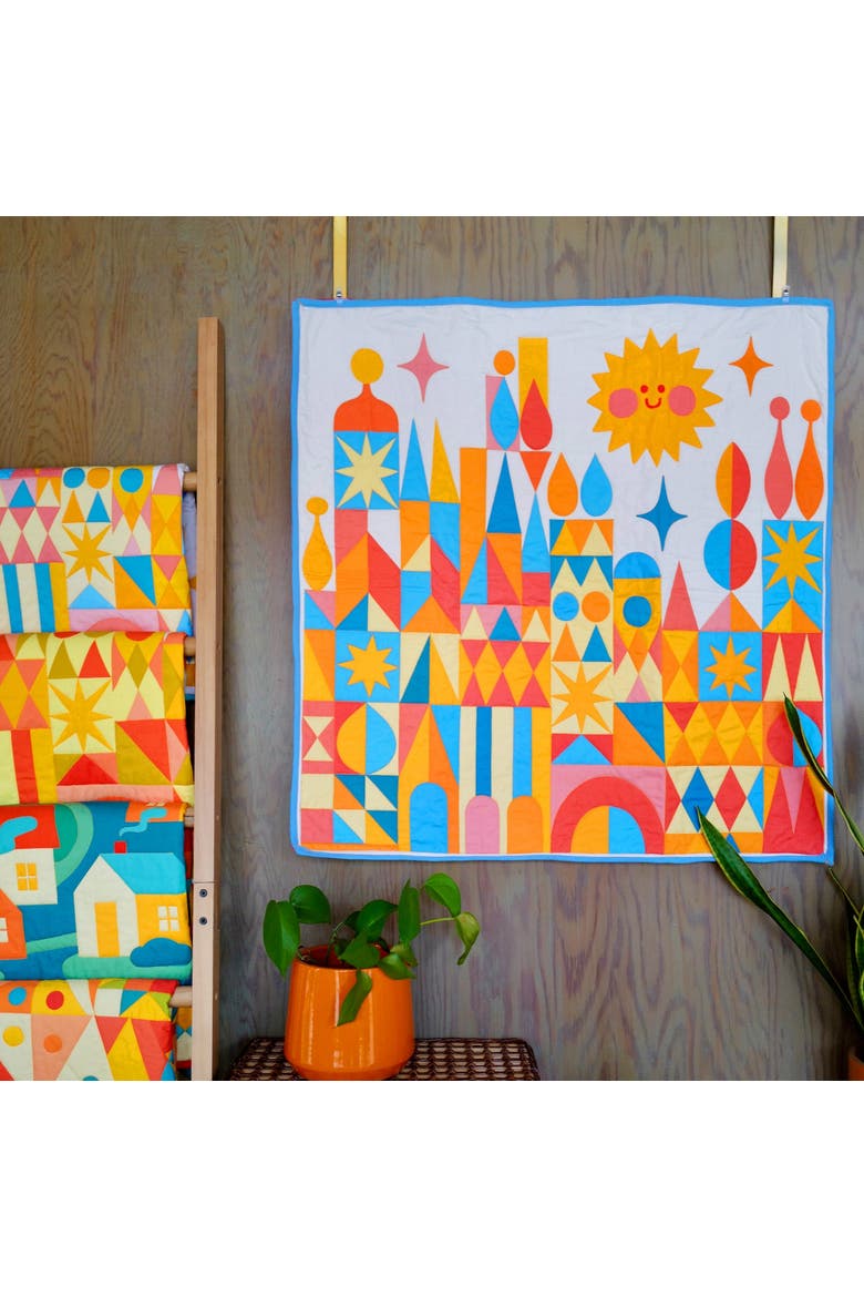 Brighter Days Quilt Kit, Alternate, color, Red