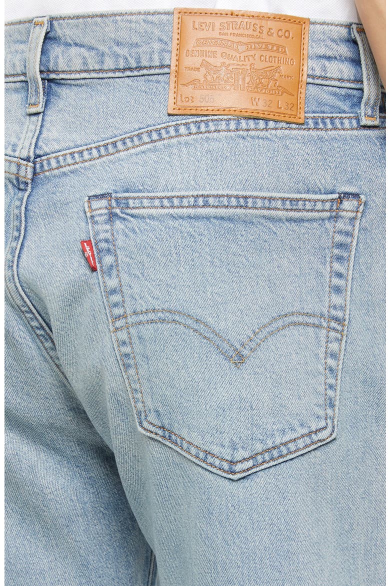 505™ Relaxed Straight Leg Jeans, Alternate, color, IN THE HEAD LIGHTS