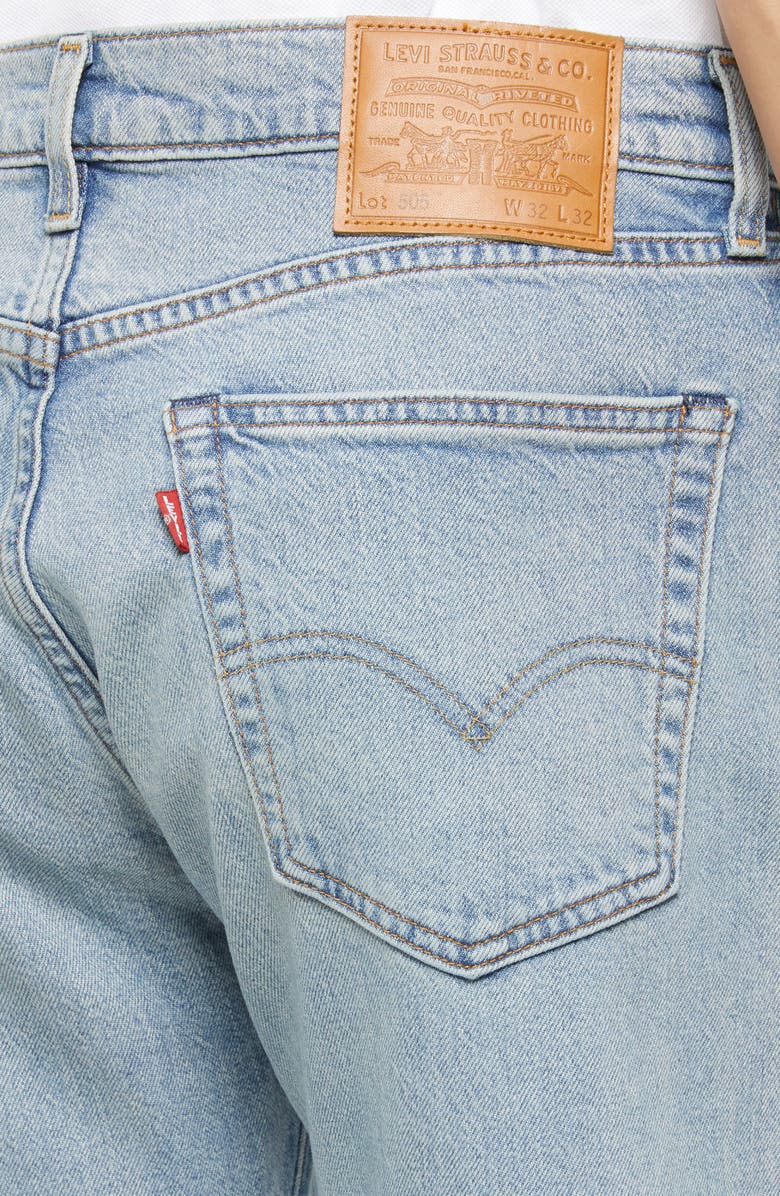 Levi's<sup>®</sup> 505<sup>™</sup> Relaxed Straight Leg Jeans, Alternate, color, In The Head Lights