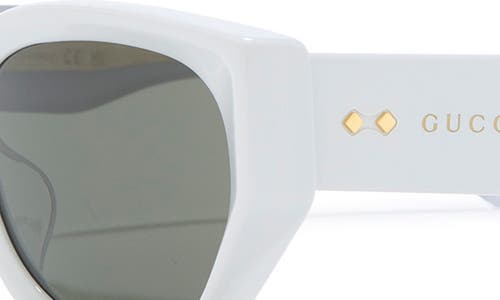 Gucci 54mm Cat Eye Sunglasses