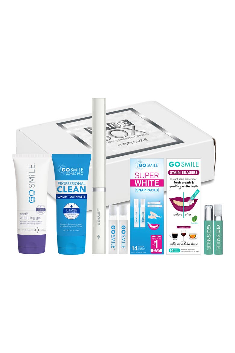 On the Go Sonic Blue Teeth Whitening Kit, Main, color, NO COLOR