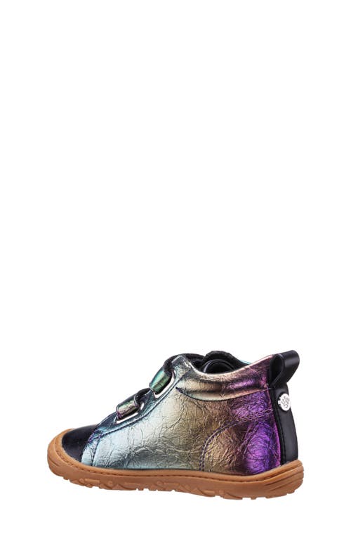 Nina Kids' Glitter High Top Sneaker In Multi
