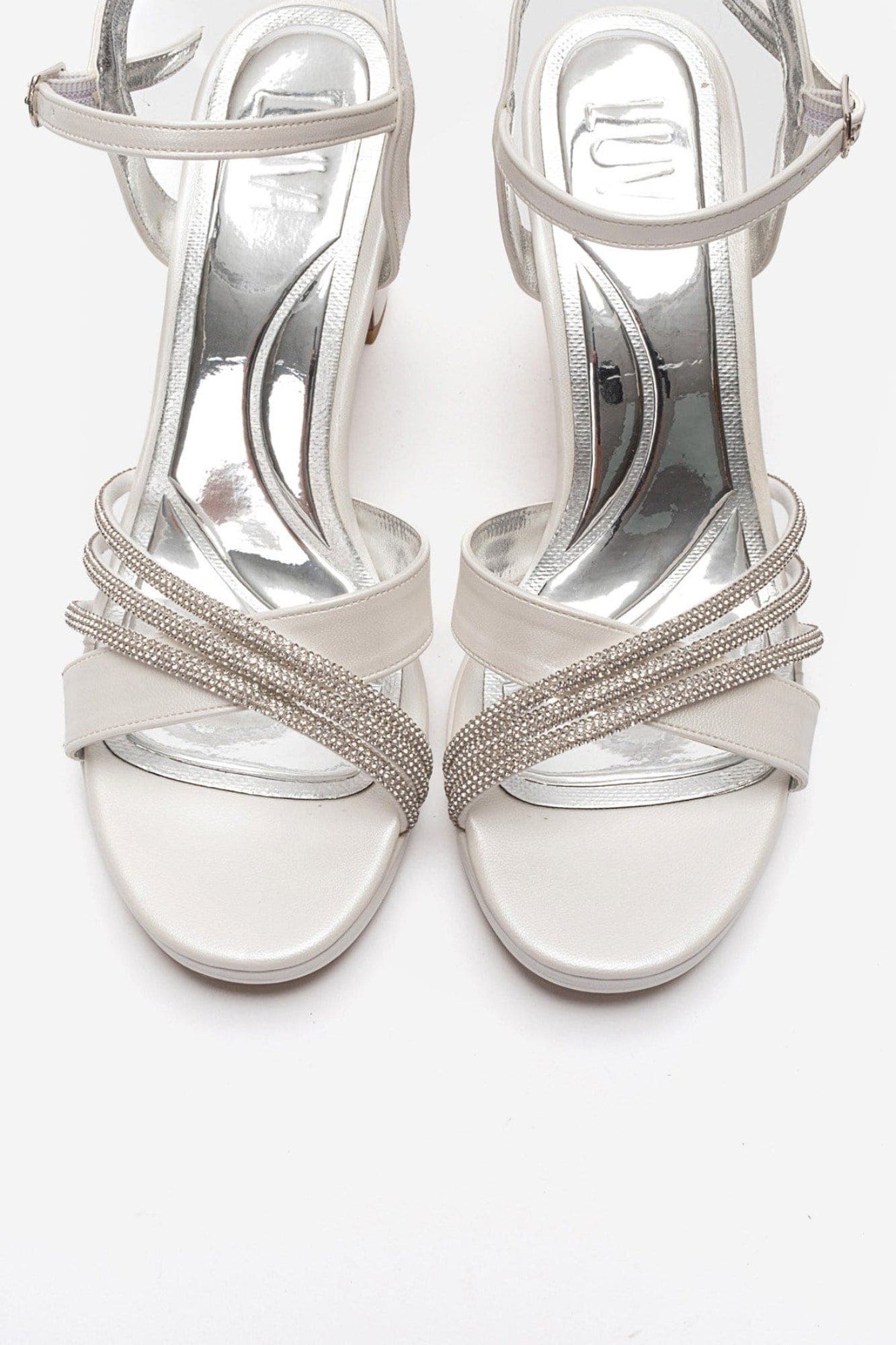 Jarena Block Heel Ankle Strap Sandal, Alternate, color, Ivory