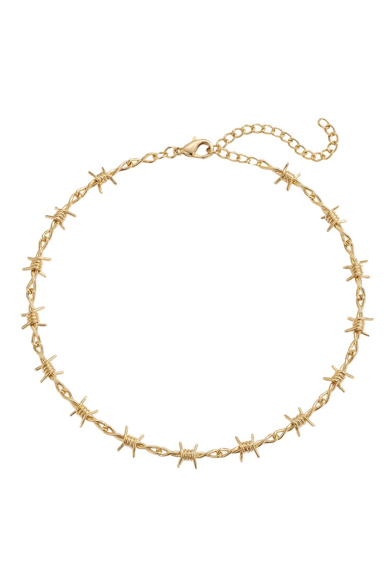 The Barbwire Bracelet, Main, color, GOLD
