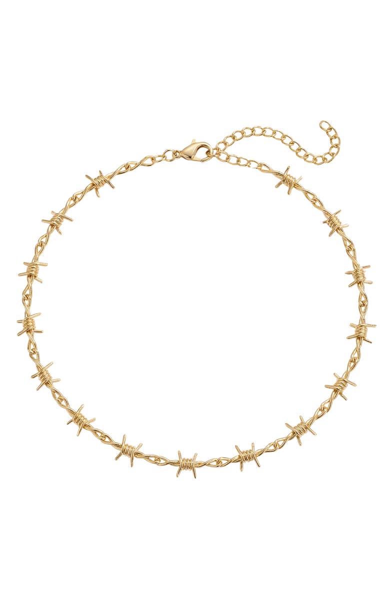 The M Jewelers The Barbwire Bracelet, Main, color, Gold