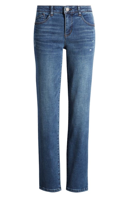 Wit & Wisdom Sawyer 'ab'solution Straight Leg Jeans In Indigo Artisanal