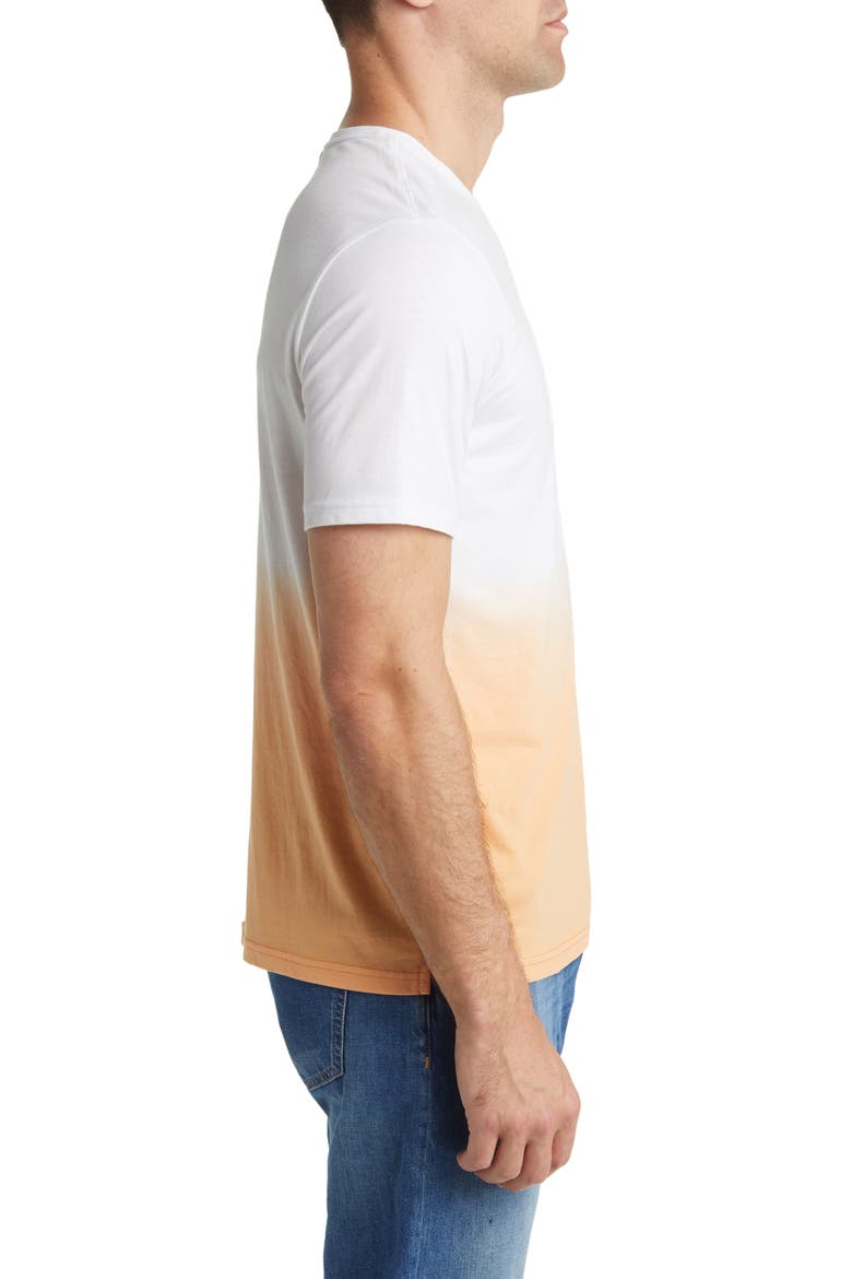 Dip Dye Pocket T-Shirt, Alternate, color, PAPAYA