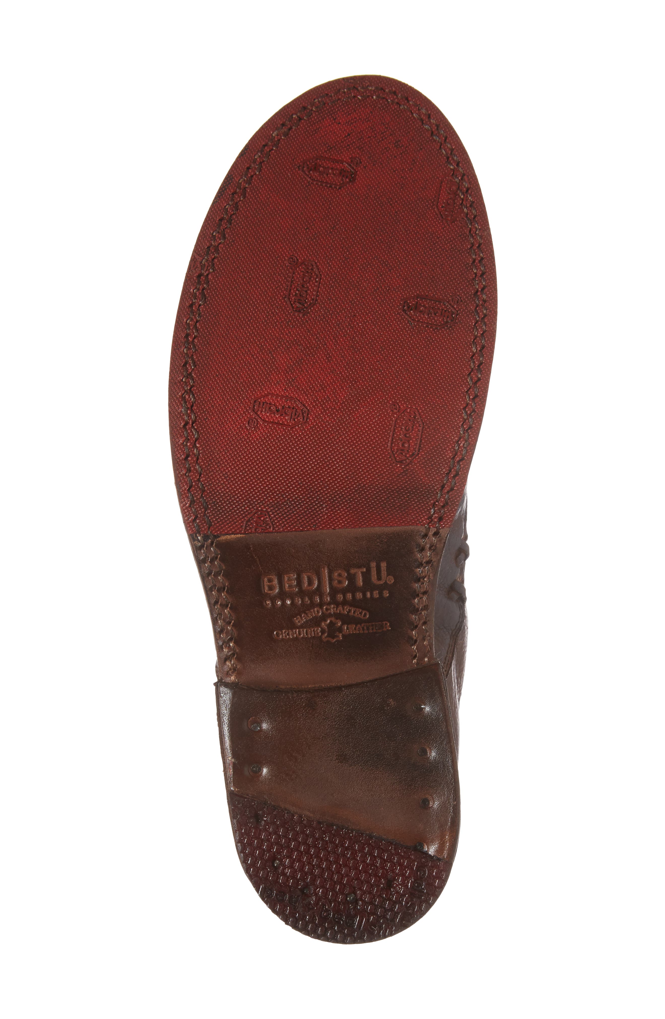 Bed Stu Rose Cap Toe Oxford, Alternate, color, Teak Dip Dye