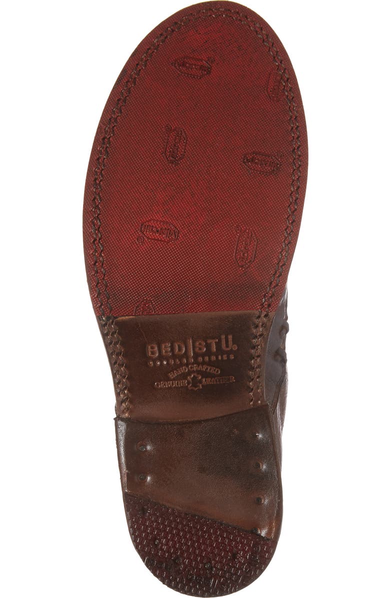 Bed Stu Rose Cap Toe Oxford, Alternate, color, Teak Dip Dye