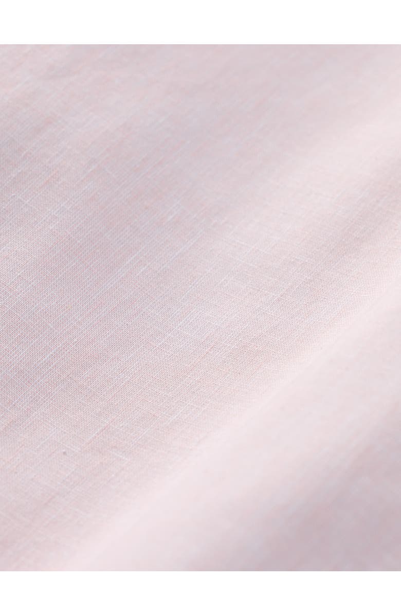 Oak Hill by DXL Big & Tall Linen-Blend Sport Shirt V2, Alternate, color, Pink