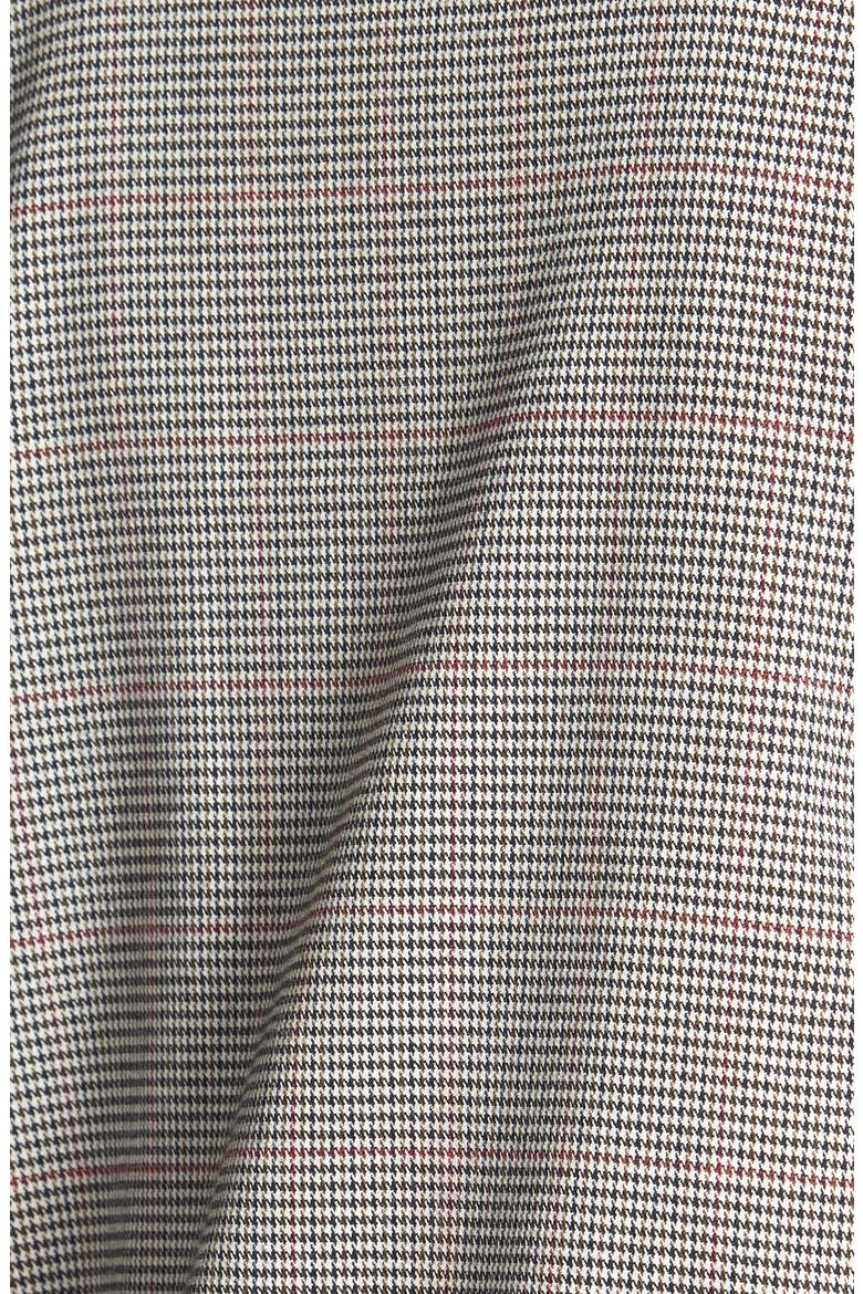 Baseball Jacket, Alternate, color, BLACK WITH HERRINGBONE PLAID