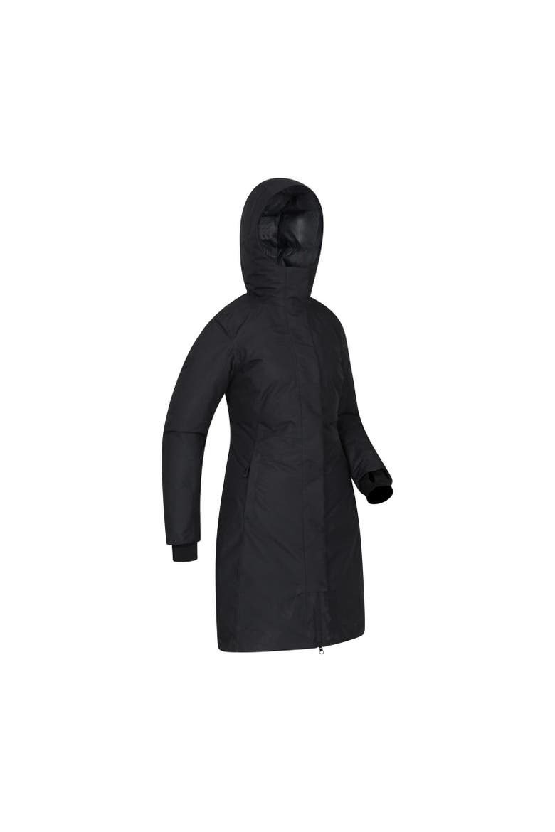 Polar Down Long Length Hybrid Jacket, Alternate, color, Black
