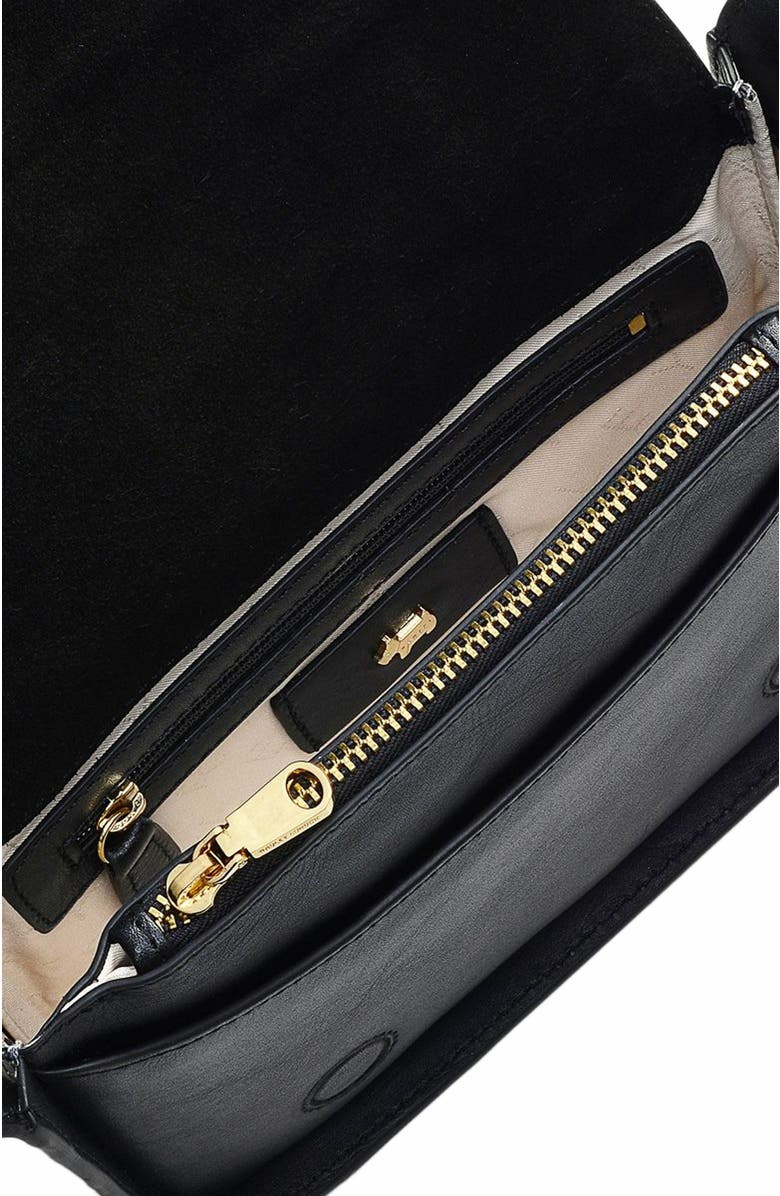 Radley Westwell Lane Small Flapover Crossbody Bag, Alternate, color, Black