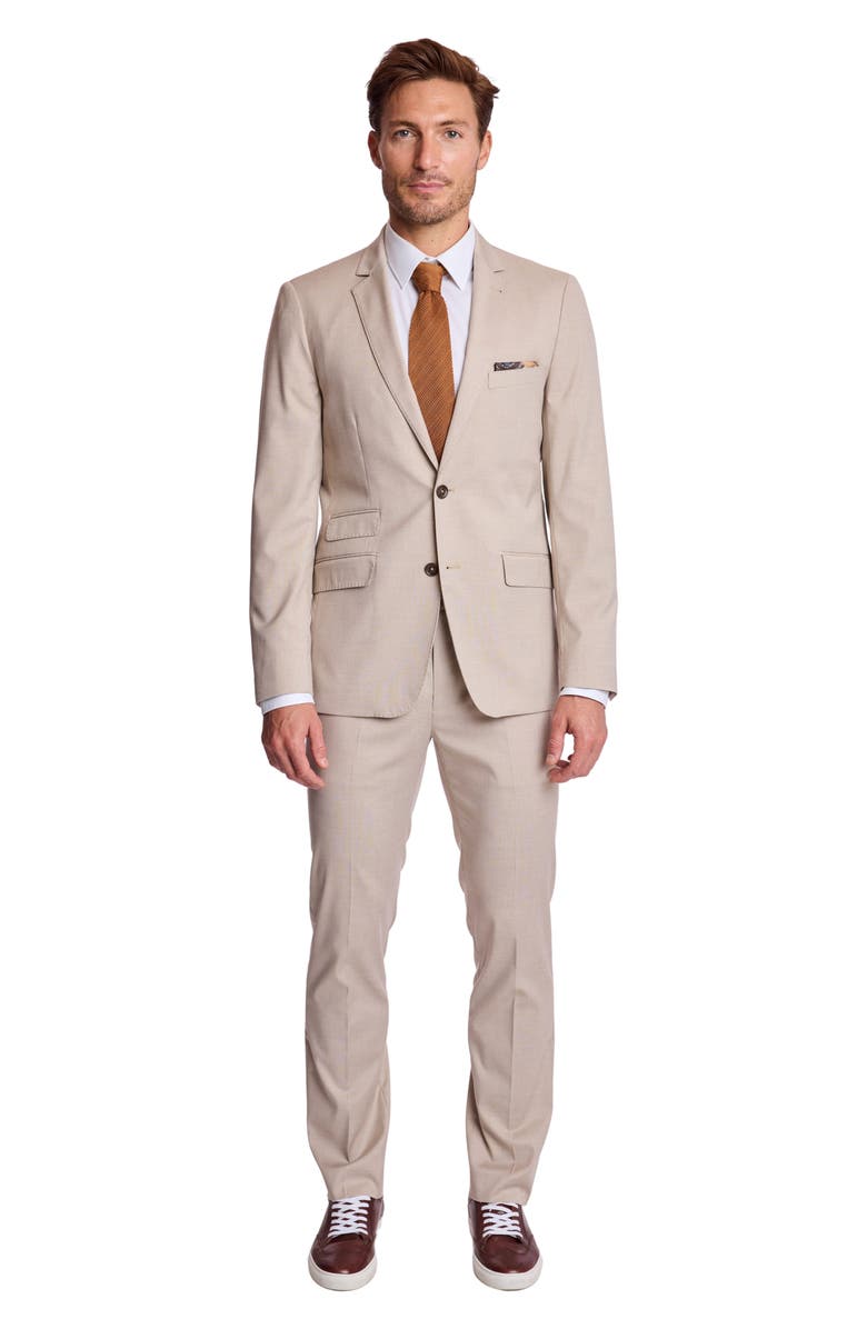 PAISLEY & GRAY Dover Slim Fit Sport Coat, Alternate, color, Putty Beige