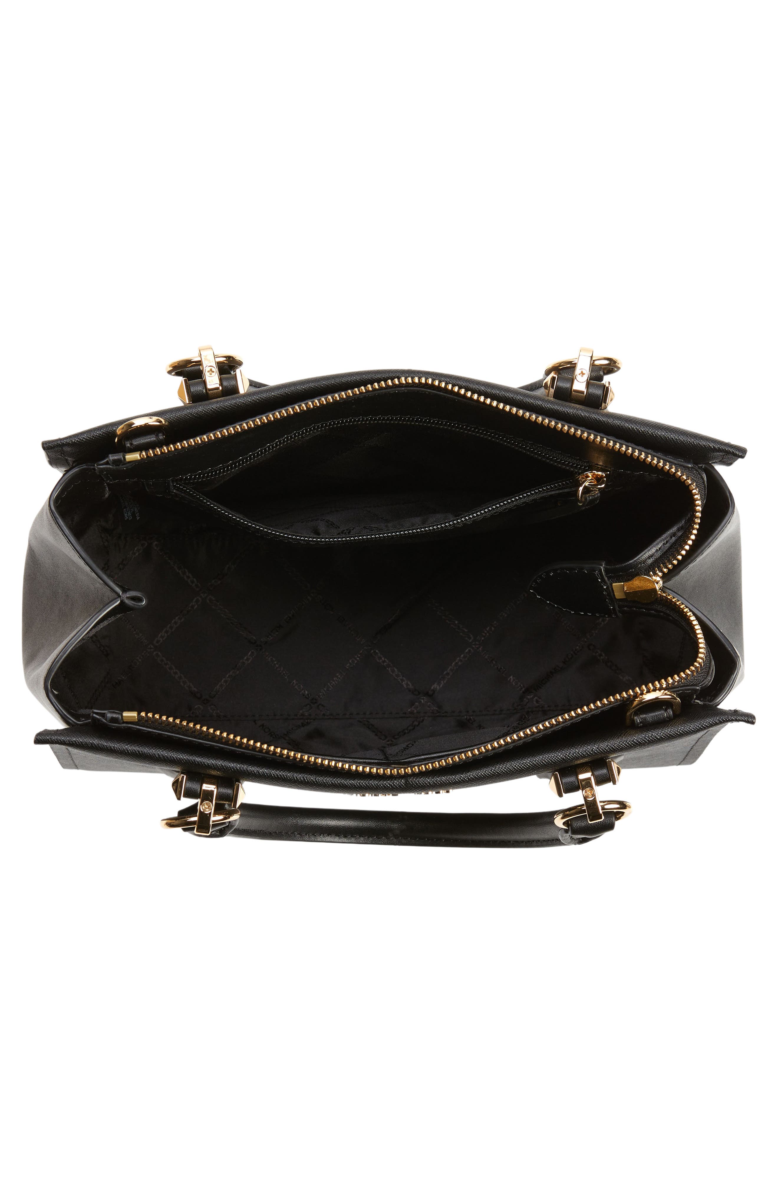 Michael Kors Marilyn Medium Leather Satchel, Alternate, color, 