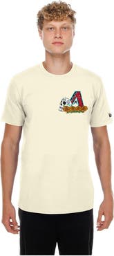 New Era Men's New Era Natural Arizona Diamondbacks Dia de los Muertos Sugar Skull T-Shirt