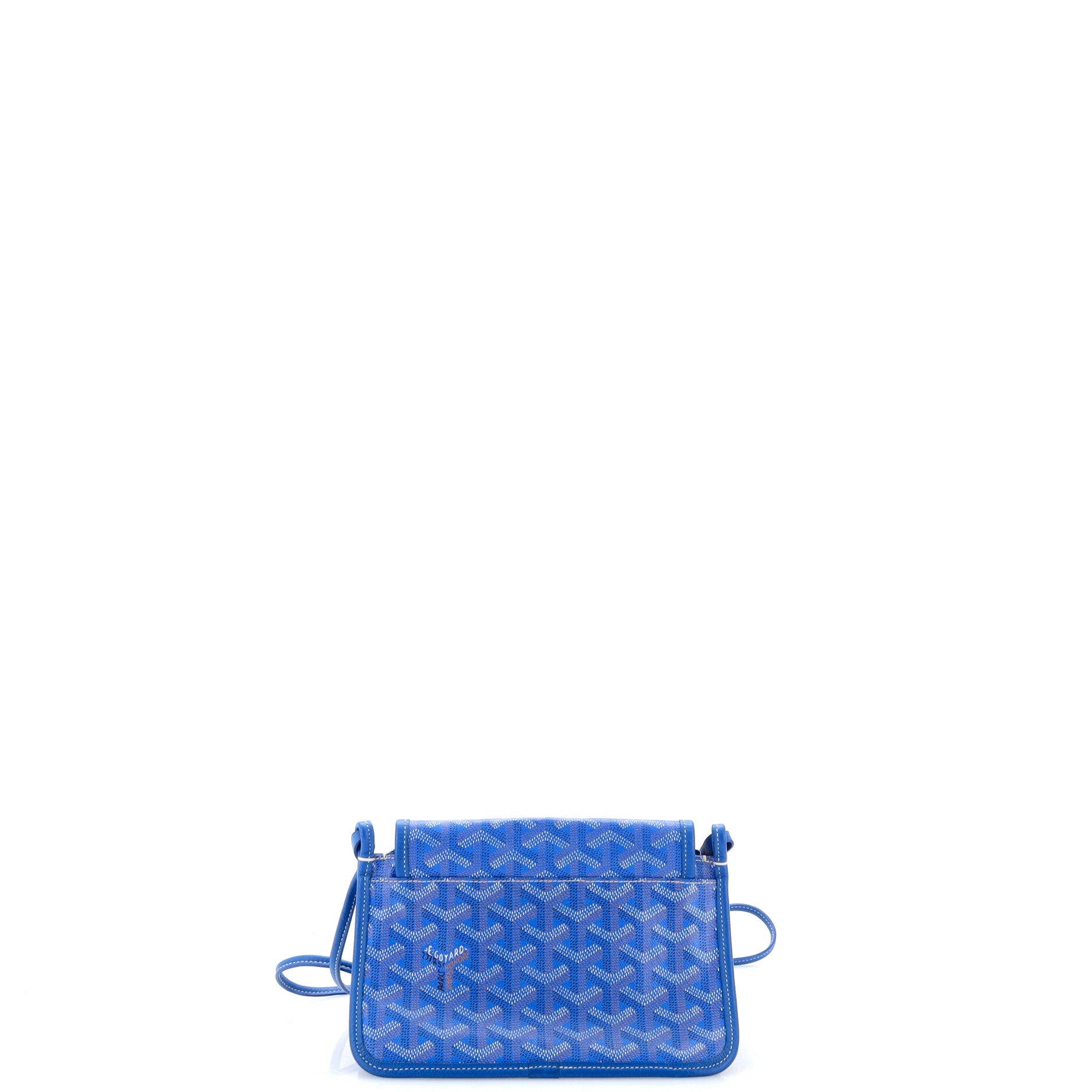 Plumet Clutch Wallet Coated Canvas, Alternate, color, Blue