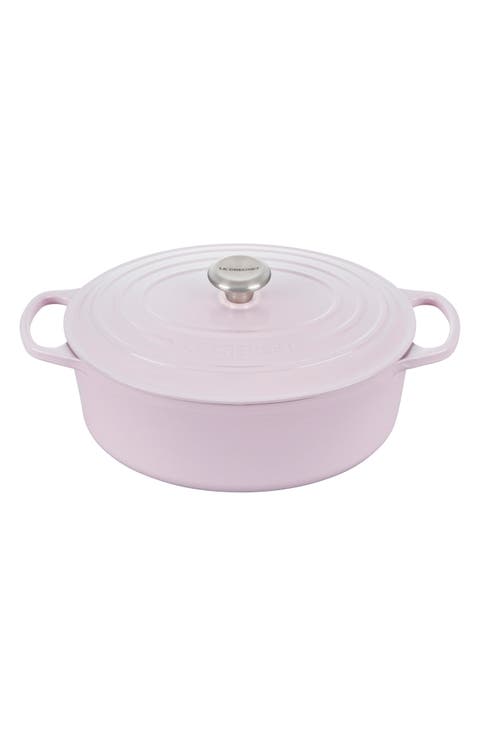 Signature 5.5-Quart Round Enamel Cast Iron French/Dutch Oven